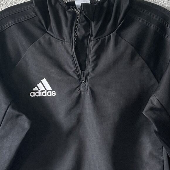Adidas CLIMAWARM Women's Black Pullover Hoodie Sweatshirt SZ/L - Picture 7 of 16